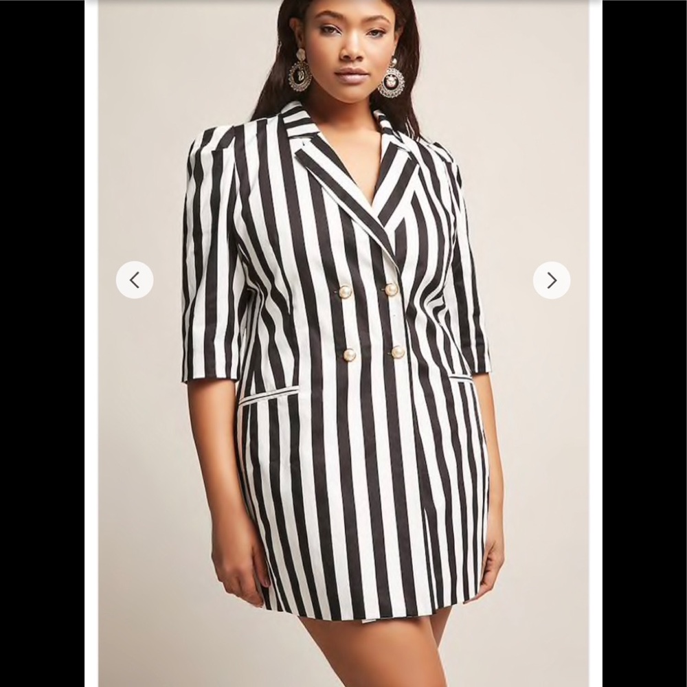 Double breasted blazer